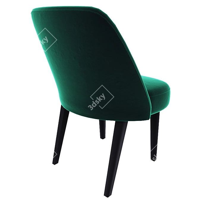 La Cividina Velor | Stylish and Comfortable Chair 3D model image 3