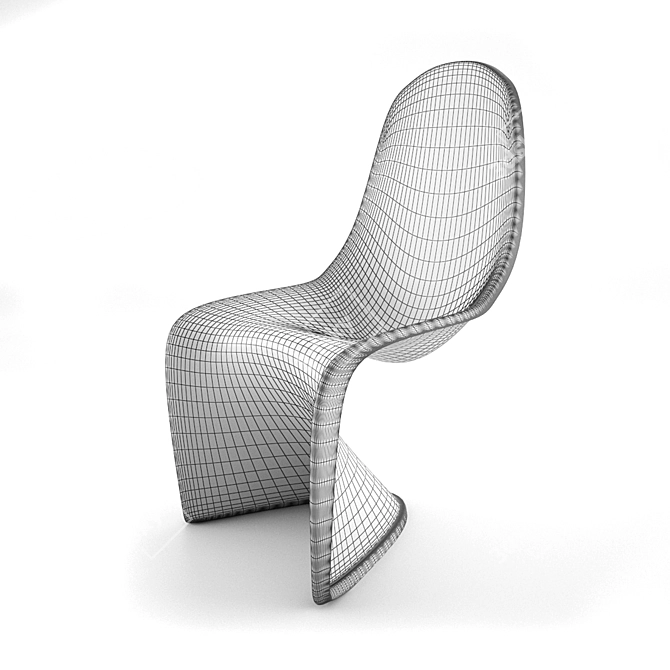 Iconic Panton Chair: Timeless Design 3D model image 3