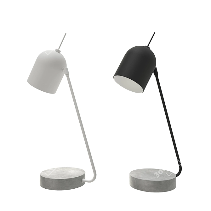 Modern Madrid Table Lamp 3D model image 1