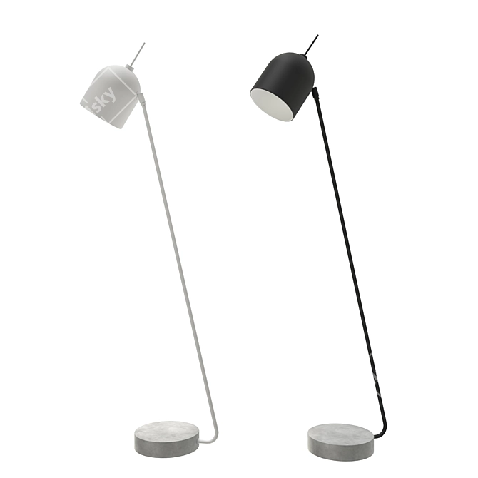 Madrid Modern Floor Lamp 3D model image 1