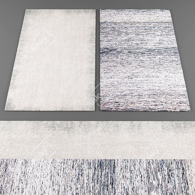 Elegant Louis De Poortere Rugs Collection 3D model image 3