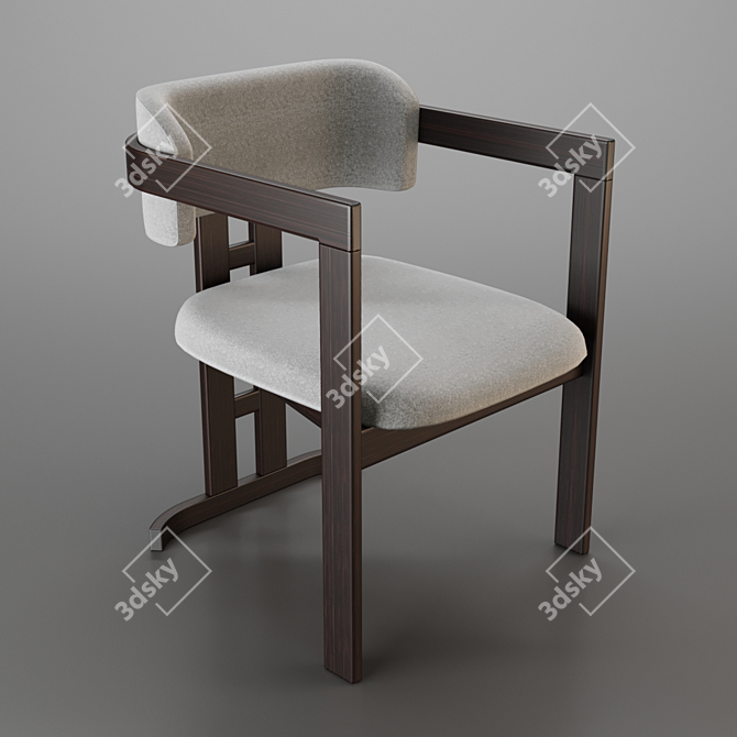 Modern Elegance: Dorotea Dining Chair 3D model image 2