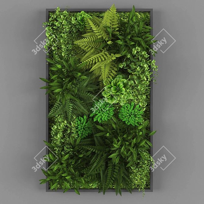 Vertical Green Oasis 3D model image 1