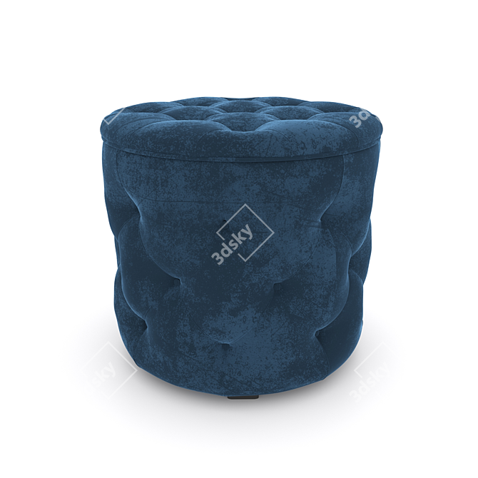 Allegri Ottoman Collection: Unwrapped Elegance! 3D model image 3