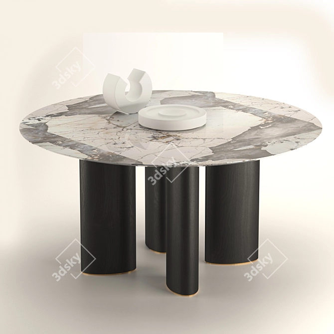 Casamilano Arne Dining Table 3D model image 1