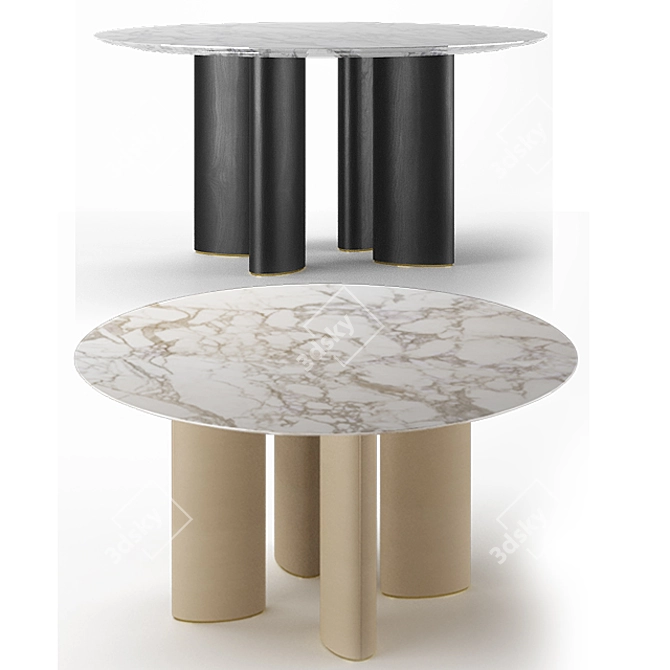 Casamilano Arne Dining Table 3D model image 4