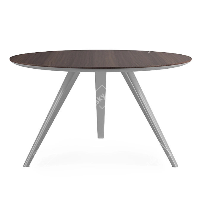 Elegant Evans Table by Minotti 3D model image 1