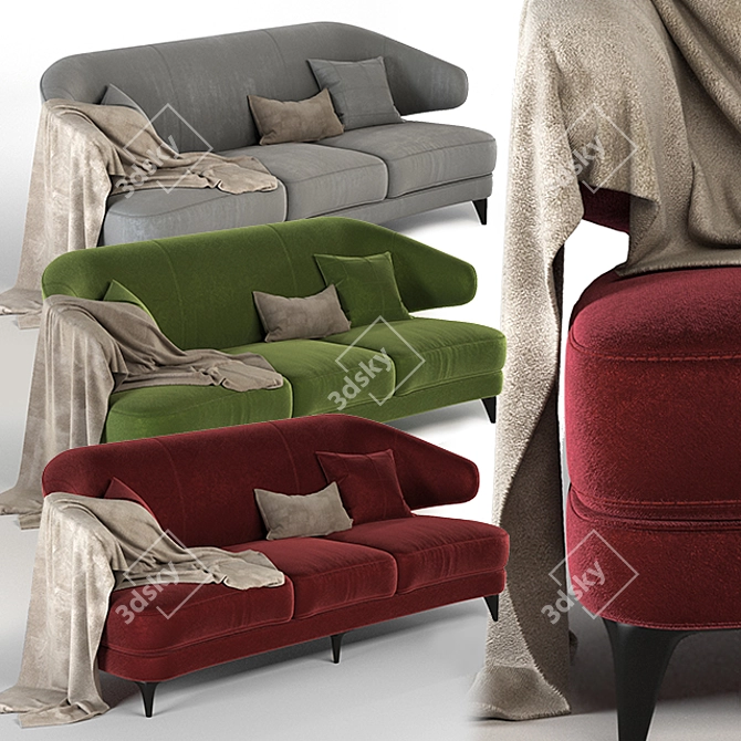 Amir Sayyadi Collection Armchair 3D model image 2