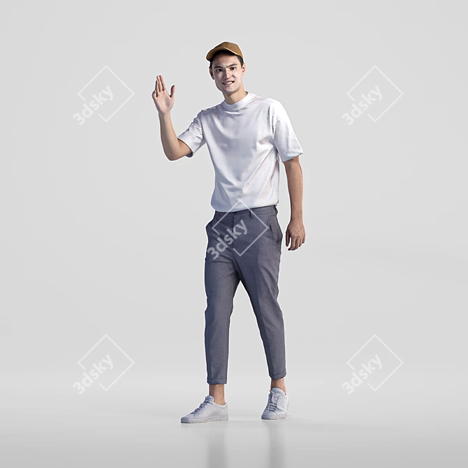 Ivan 1310 - High-Resolution 3D Character 3D model image 1