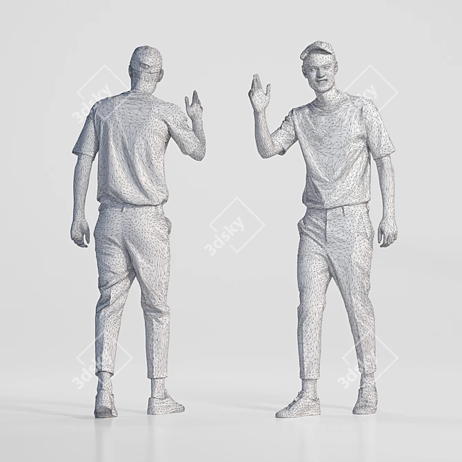 Ivan 1310 - High-Resolution 3D Character 3D model image 3