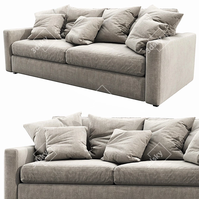 Modern Linteloo Fabio Sofa 3D model image 4