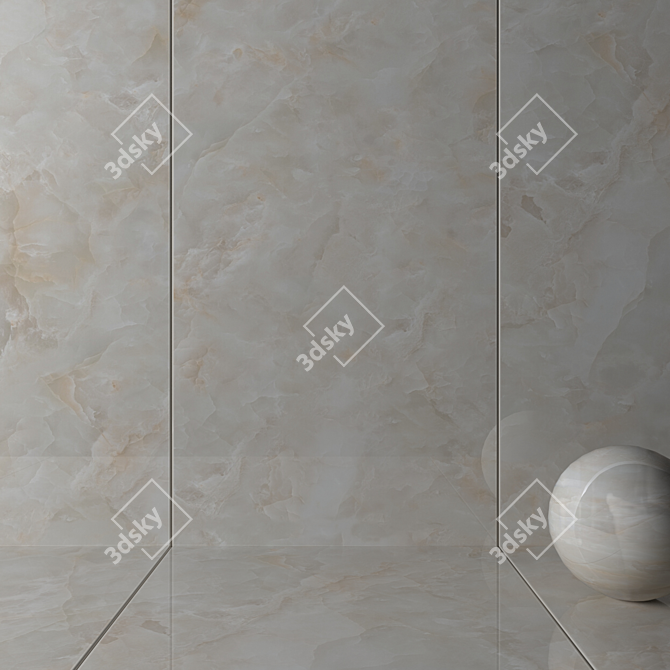 Natura Karen Wall Tiles - High Quality Multi-Texture Wall and Floor Tiles 3D model image 2