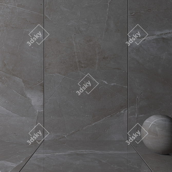 Lima Fume Wall Tiles: Multi-Texture, HD Textures, No Plug-In 3D model image 2