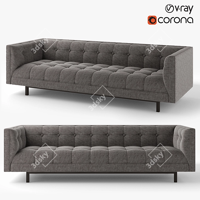 Restoration Hardware Madison Sofa 3D model image 1