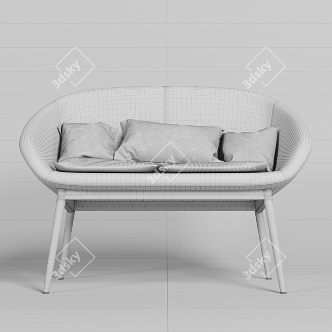 La Redoute Jimi: Sleek Modern Design 3D model image 7