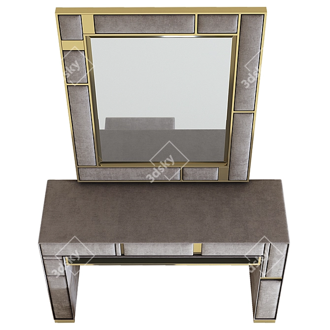 Eleganzia Vanity Table 3D model image 4