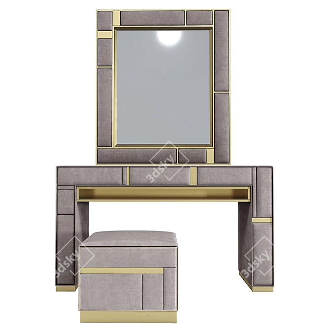 Eleganzia Vanity Table 3D model image 5