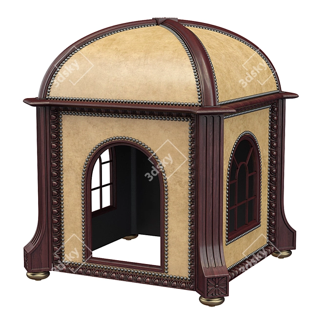 Cozy Haven for Small Dogs 3D model image 1