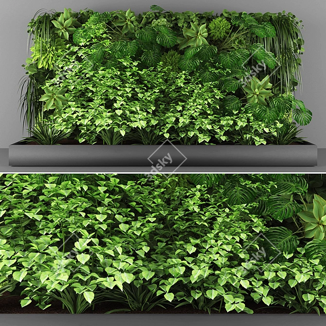 EcoVert Vertical Garden Kit 3D model image 1