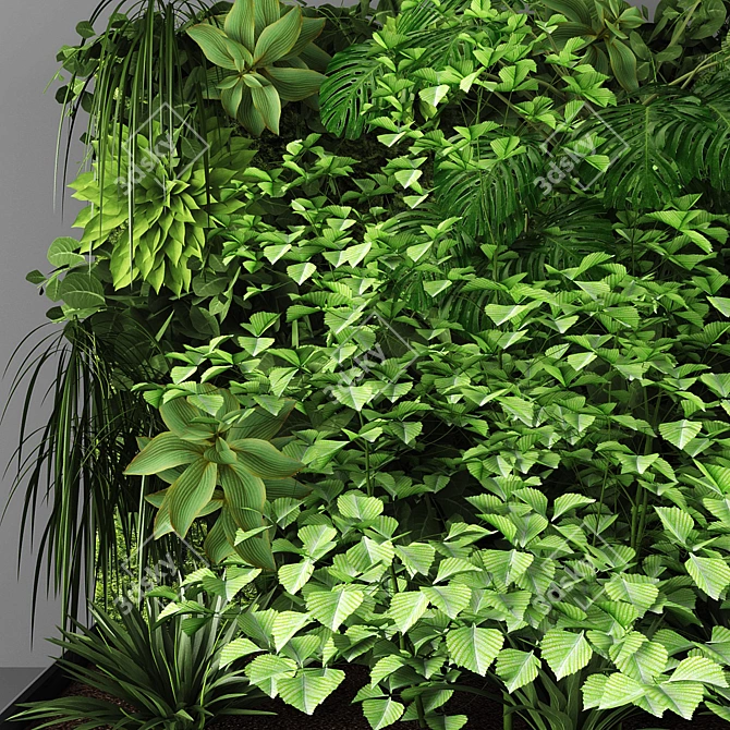 EcoVert Vertical Garden Kit 3D model image 2