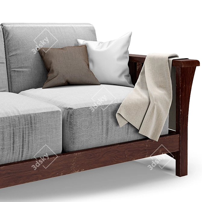 Classic Sofa 3D model image 2