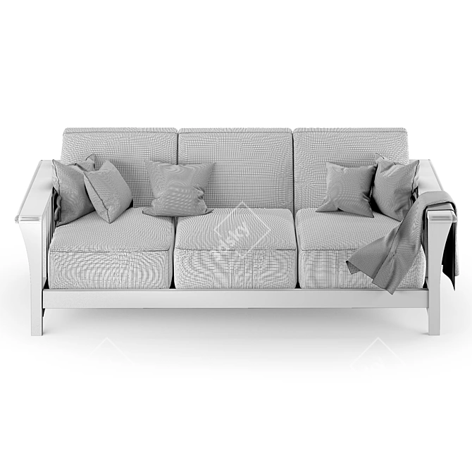 Classic Sofa 3D model image 4
