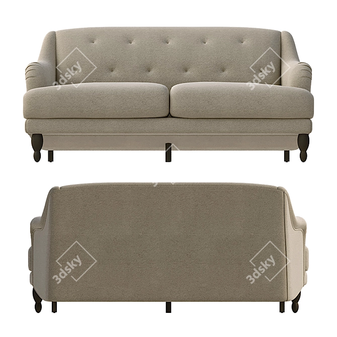  Ariana Modern Sofa  3D model image 2