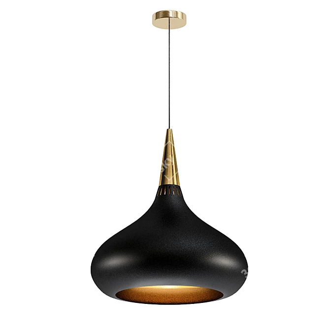 Modern Hammerborg Suspension Lamp 3D model image 1