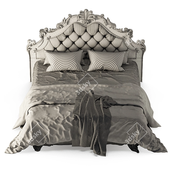 Modern BED: Enhance Your Bedroom 3D model image 10