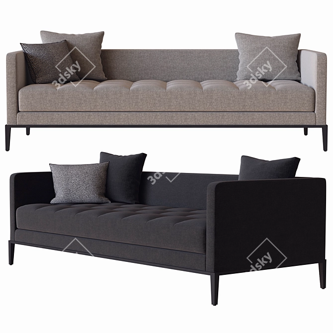 Timeless Elegance: Simpliciter Sofa by B&B Italia 3D model image 2