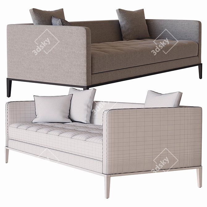 Timeless Elegance: Simpliciter Sofa by B&B Italia 3D model image 3