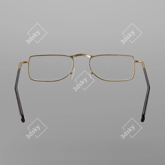 Stylish Eyewear for Fashion-Forward Looks 3D model image 3