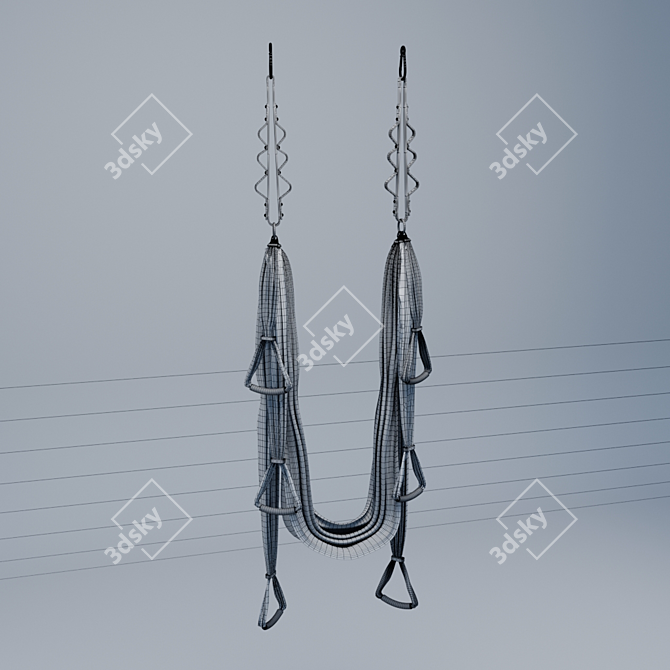 GravityDefying Fitness Swing 3D model image 2