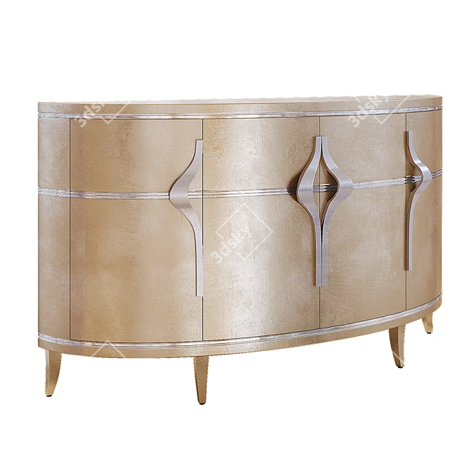 Garda Decor MDF Commode ART-4500-S 3D model image 1