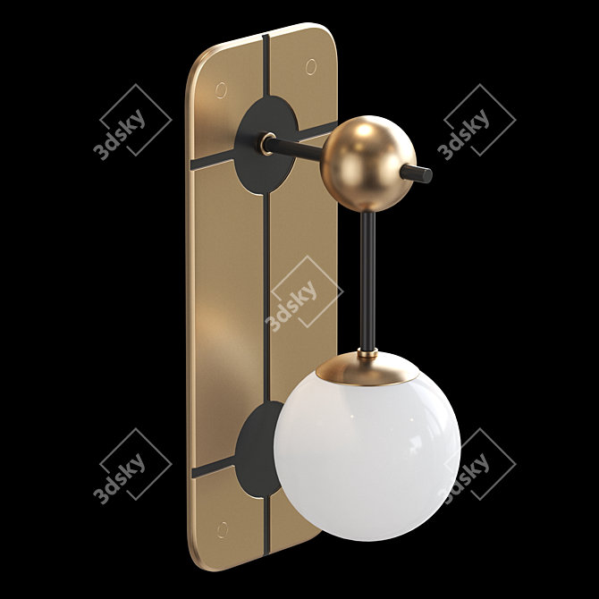 Title: Minimalist Knock Lamp 3D model image 1