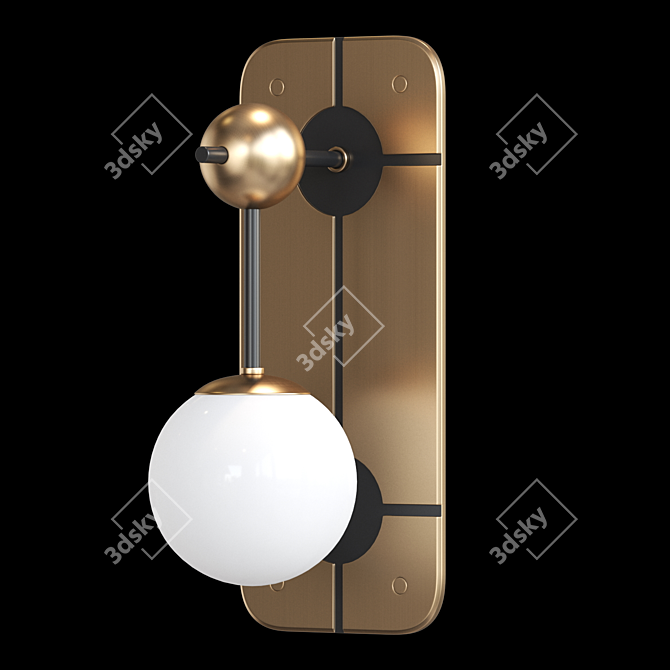 Title: Minimalist Knock Lamp 3D model image 2