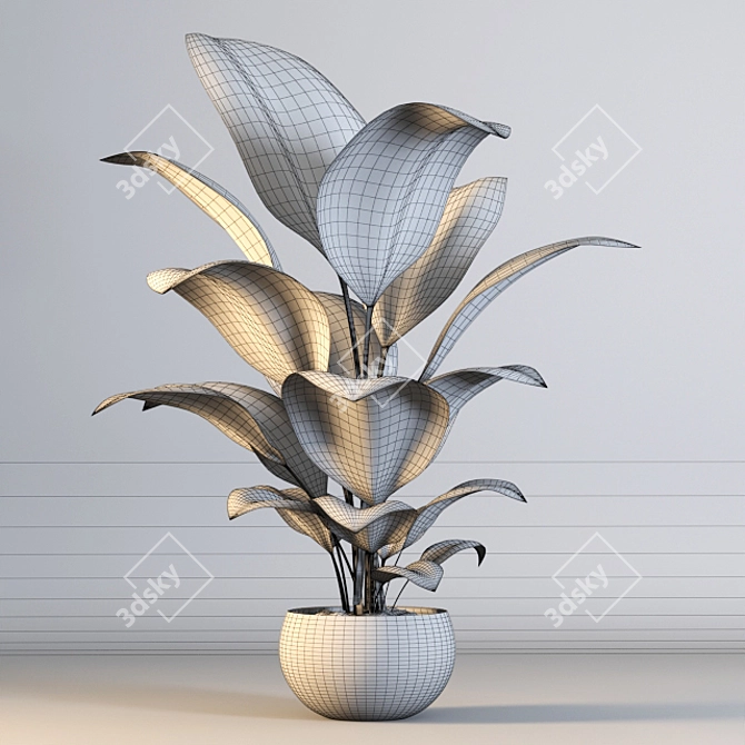 3D Max 2015 Plant Model 3D model image 3