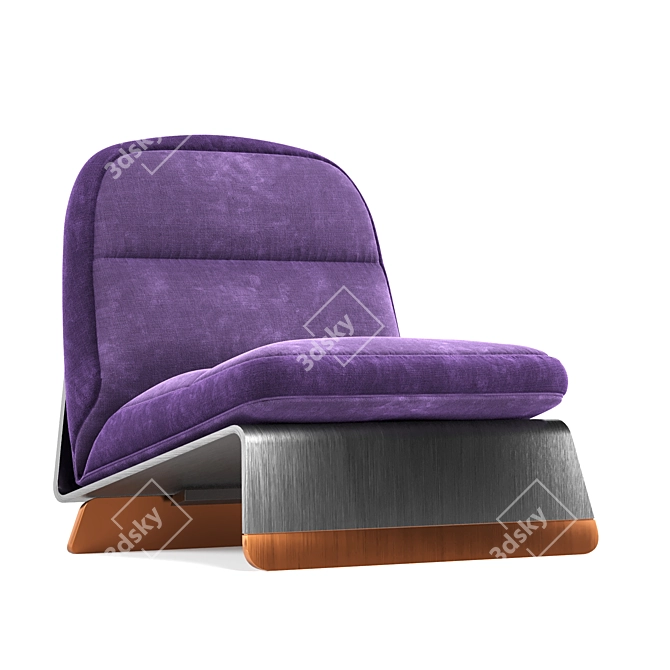 Baxter Greta: Sleek and Stylish Chair 3D model image 1