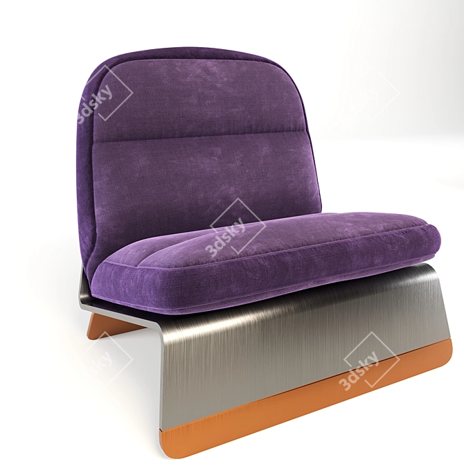 Baxter Greta: Sleek and Stylish Chair 3D model image 2