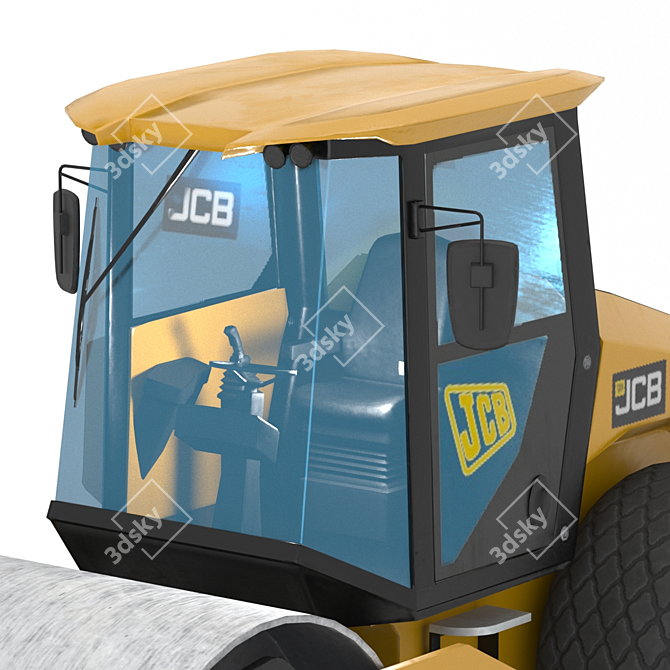 JCB VM117 Paver - High Quality Asphalt Laying Model 3D model image 4