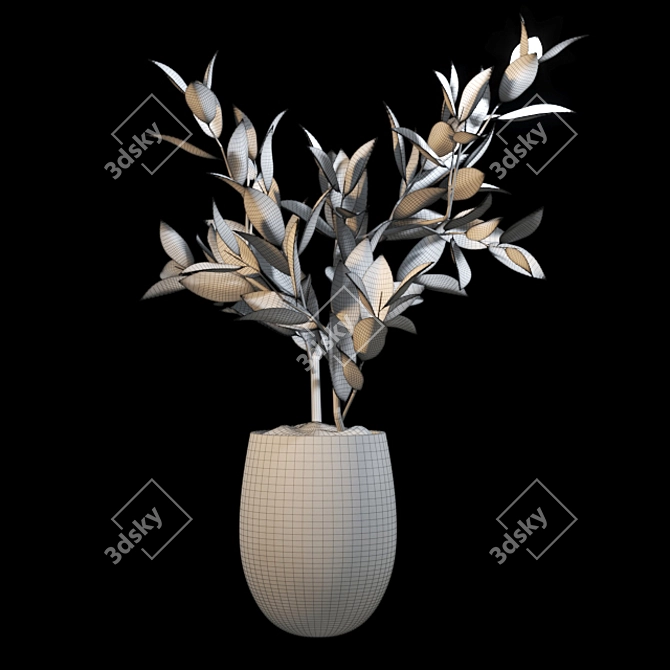 3D Plant Model - High Quality Archive 3D model image 3