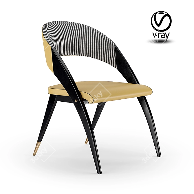 3D Modeling Chair-Package 3D model image 1