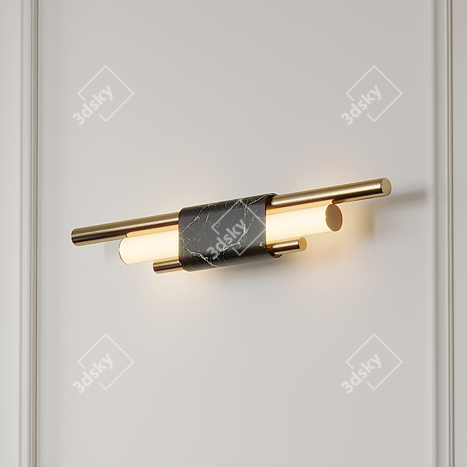 Copper Wall Lamp | H50,65cm | AliExpress 3D model image 2
