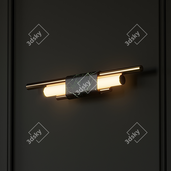 Copper Wall Lamp | H50,65cm | AliExpress 3D model image 3
