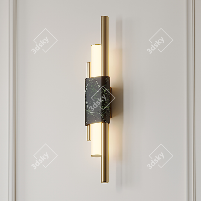 Copper Wall Lamp | H50,65cm | AliExpress 3D model image 4