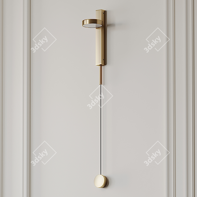 Emit Soft Glow Wall Sconce 3D model image 2