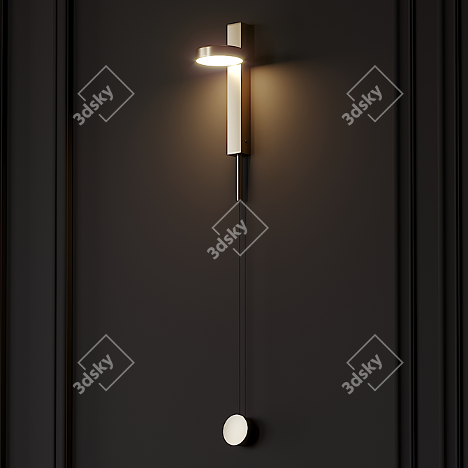 Emit Soft Glow Wall Sconce 3D model image 3