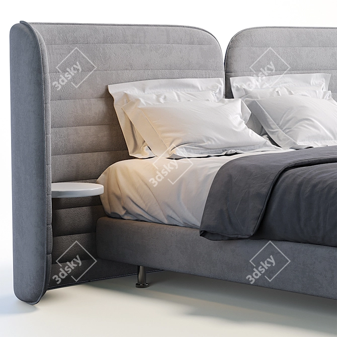 Schramm CALM 1 Luxury Bed 3D model image 3