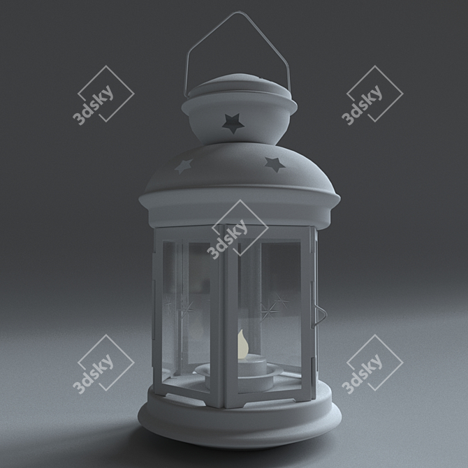 Rotera Tealight Lantern, Illuminate Any Space 3D model image 2