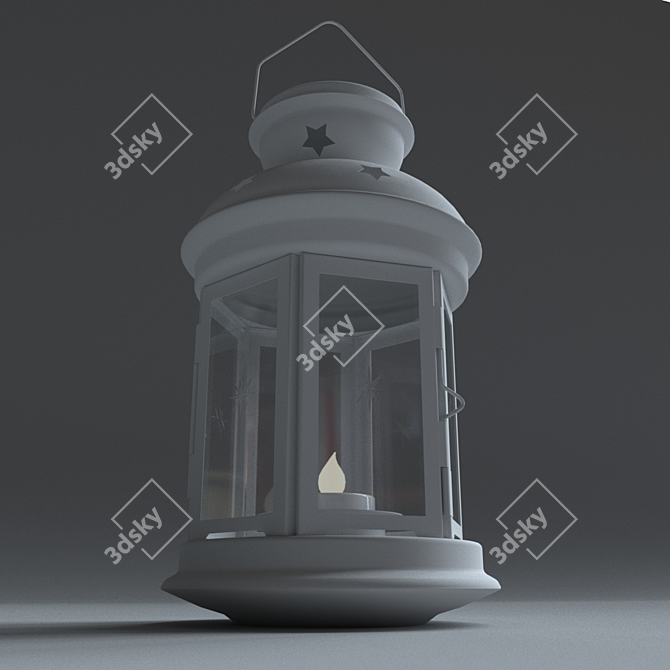 Rotera Tealight Lantern, Illuminate Any Space 3D model image 3